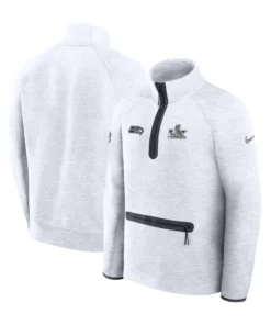 Seattle Seahawks Super Bowl LX Opening Night Gray Sweatshirt