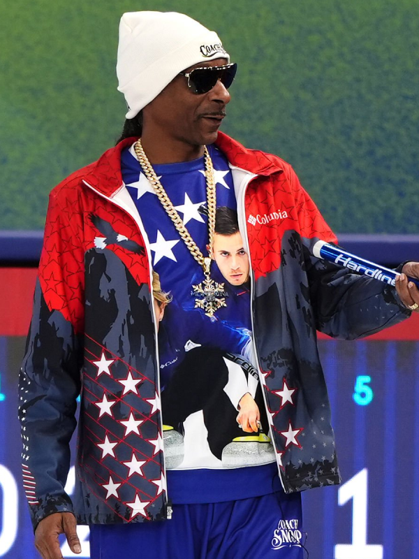 Snoop Dogg Winter Olympics 2026 Columbia Jacket