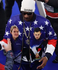 Snoop Dogg Winter Olympics 2026 Thiesse And Dropkin Jacket