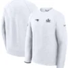 Super Bowl LX New England Patriots Opening Night Gray Sweatshirt