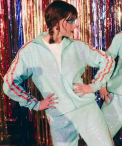 Taylor Swift Opalite Music Video Sequin Tracksuit