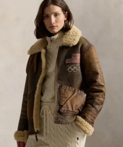Team USA Shearling Jacket