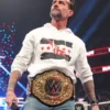 CM Punk Best In The World White Hoodie