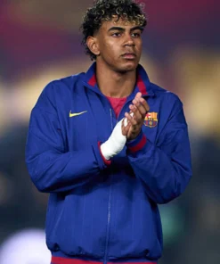 FC Barcelona Lamine Yamal Home Anthem Jacket