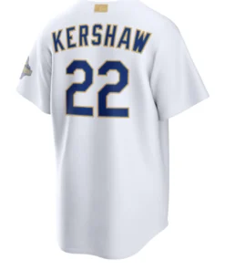 LA Dodgers Clayton Kershaw White 2026 Jersey