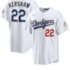 Los Angeles Dodgers Clayton Kershaw White 2026 Jersey