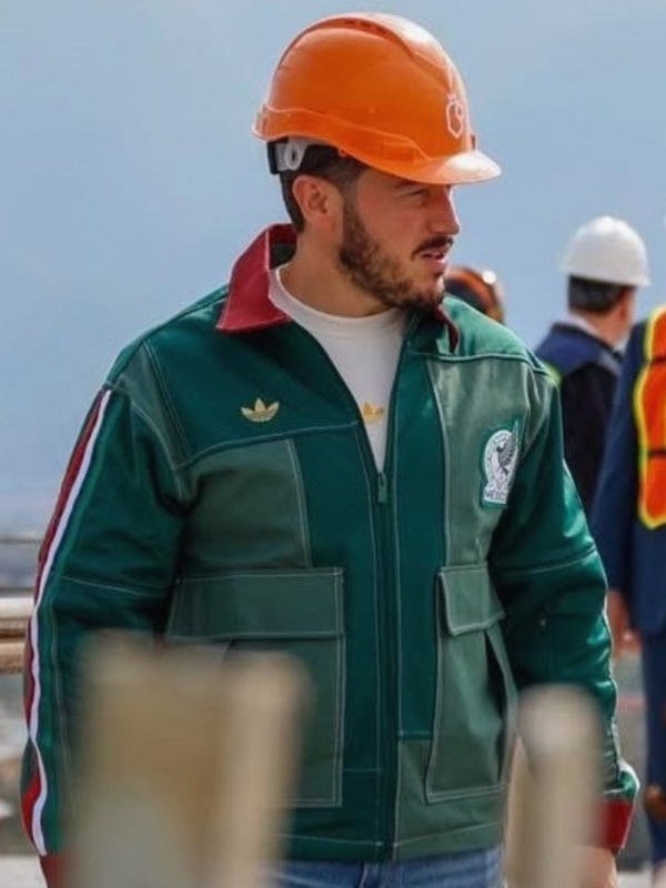 Mexico Adidas Worker Green Jacket