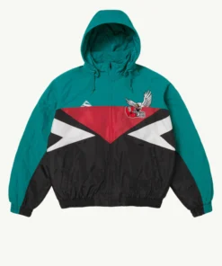 Supreme MM6 Maison Margiela Green Split Stadium Jacket