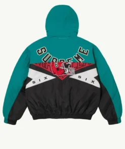 Supreme MM6 Maison Margiela Split Stadium Green Jacket