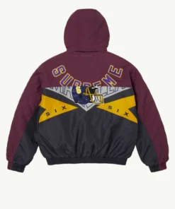 Supreme MM6 Maison Margiela Split Stadium Purple Jacket