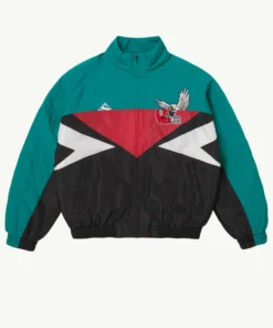 Supreme MM6 Maison Margiela Split Stadium Removable Hood Green Jacket