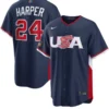 USA Baseball Bryce Harper 2026 World Baseball Classic Jersey