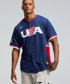 USA Baseball Navy World Baseball Classic 2026 Jersey