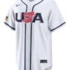 USA Baseball White 2026 World Baseball Classic Jersey