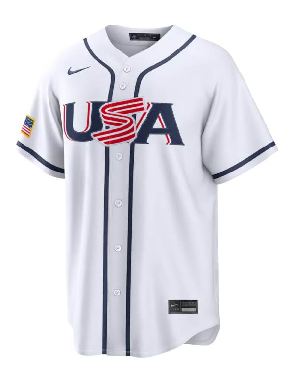 USA Baseball White 2026 World Baseball Classic Jersey