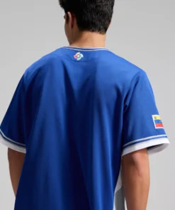 Venezuela 2026 Baseball Blue World Baseball Classic Jersey