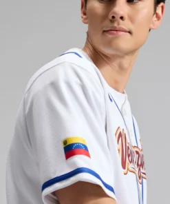 Venezuela 2026 Baseball White World Baseball Classic Jersey
