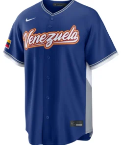 Venezuela Baseball Blue 2026 World Baseball Classic Jersey