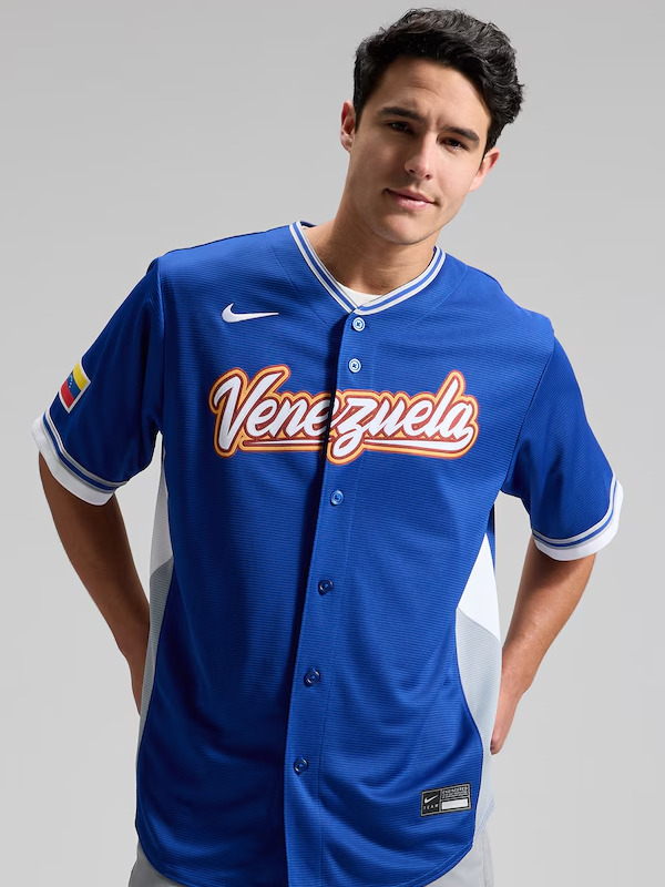 Venezuela Baseball Blue World Baseball Classic 2026 Jersey