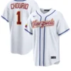 Venezuela Baseball Jackson Chourio White 2026 World Baseball Classic Jersey