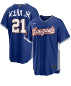 Venezuela Baseball Ronald Acuña Jr. 2026 World Baseball Classic Jersey
