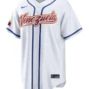 Venezuela Baseball White 2026 World Baseball Classic Jersey