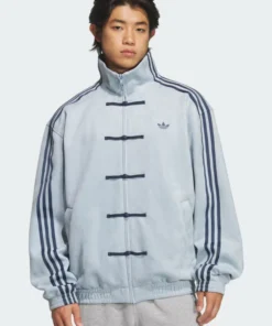 Chinese Ash Grey New Year Jacket