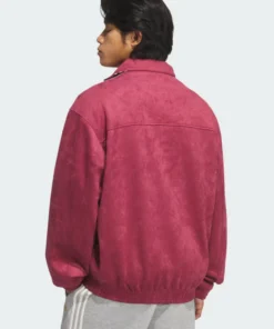 Chinese Collegiate Burgundy New Year Jacket