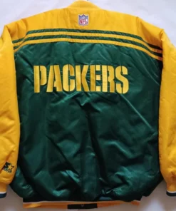 Drake Green Bay Packers Varsity Bomber Jacket