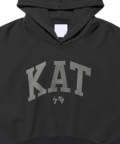 GAP X KATSEYE Lara Dark Gray Hoodie
