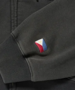 GAP X KATSEYE Sophia Full Zip Gray Hoodie