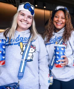 Hello Kitty Los Angeles Dodgers Hoodie