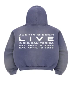Justin Bieber Skylrk Coachelly No Zip Hoodie