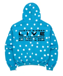 Justin Bieber Skylrk Spot Blue Hoodie
