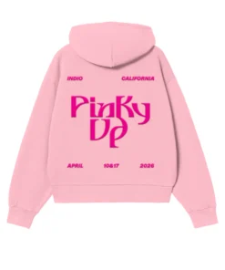 Katseye Desert Zip-Up Pink Hoodie