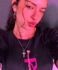 Katseye Pinky Up Black T-Shirt