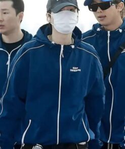 Keep Swimming BTS Blue Jacket