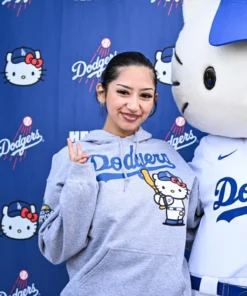 Los Angeles Dodgers Hello Kitty Hoodie