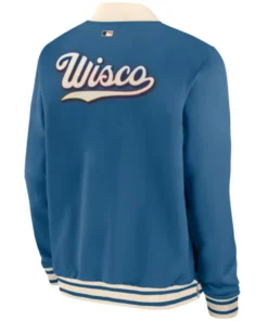 Milwaukee Brewers Blue 2026 City Connect Authentic Collection Jacket