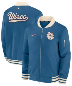 Milwaukee Brewers Blue 2026 City Connect Jacket