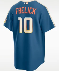 Milwaukee Brewers Sal Frelick 2026 City Connect Jersey