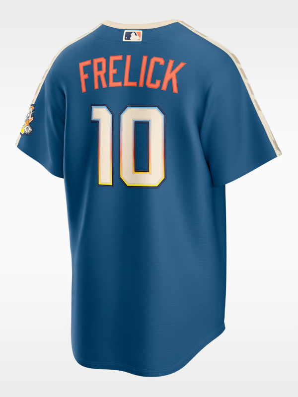 Milwaukee Brewers Sal Frelick 2026 City Connect Jersey