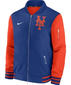 New York Mets 2026 Dugout Bomber Jacket