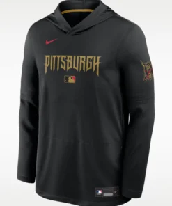 Pittsburgh Pirates 2026 City Connect Long Sleeve Hooded T-Shirt