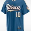 Sal Frelick Milwaukee Brewers 2026 City Connect Jersey
