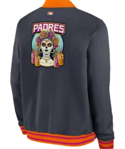San Diego Padres Obsidian 2026 City Connect Authentic Collection Jacket