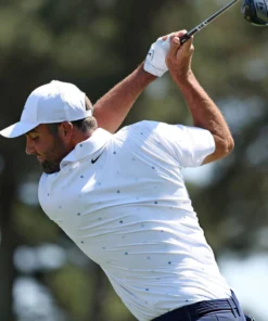 Scottie Scheffler The Masters 2026 White Polo Shirt