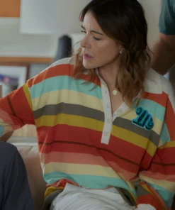 Shrinking S03 Christa Miller Polo Sweatshirt
