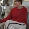 Shrinking S03 Christa Miller Red Crewneck
