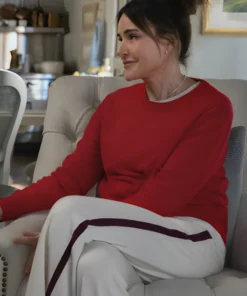 Shrinking S03 Christa Miller Red Crewneck